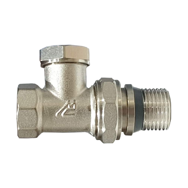 Клапан запорный радиаторный прямой 1/2 MC THERMA Q арт.1250234, марка Ру16
