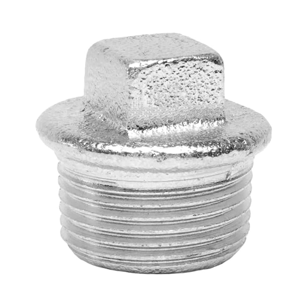 Заглушка чугун оц Ду 40 (1 1/2") НР арт.1218088