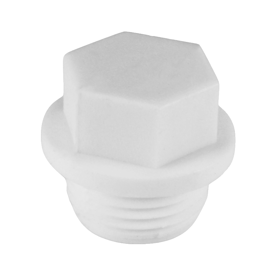 Заглушка (пробка) PP-R белая НР Дн 20х1/2" VALFEX 10163020 арт.1217325