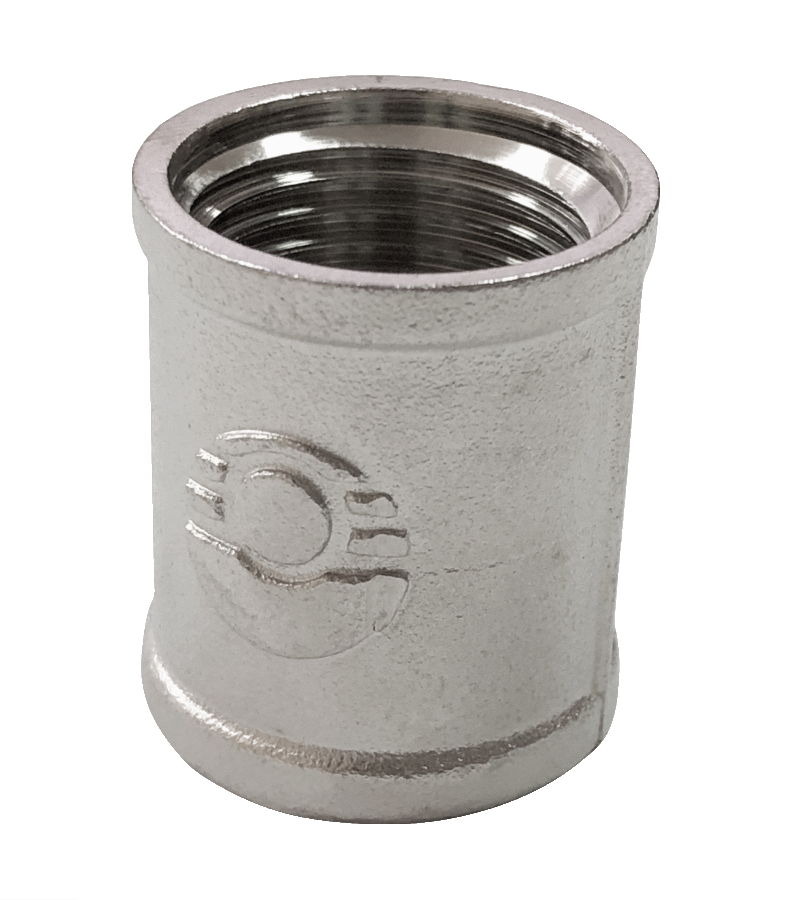 Муфта латунь никель Ду 25 (1") ВР Valfex VF.170.N.100 арт.1214999