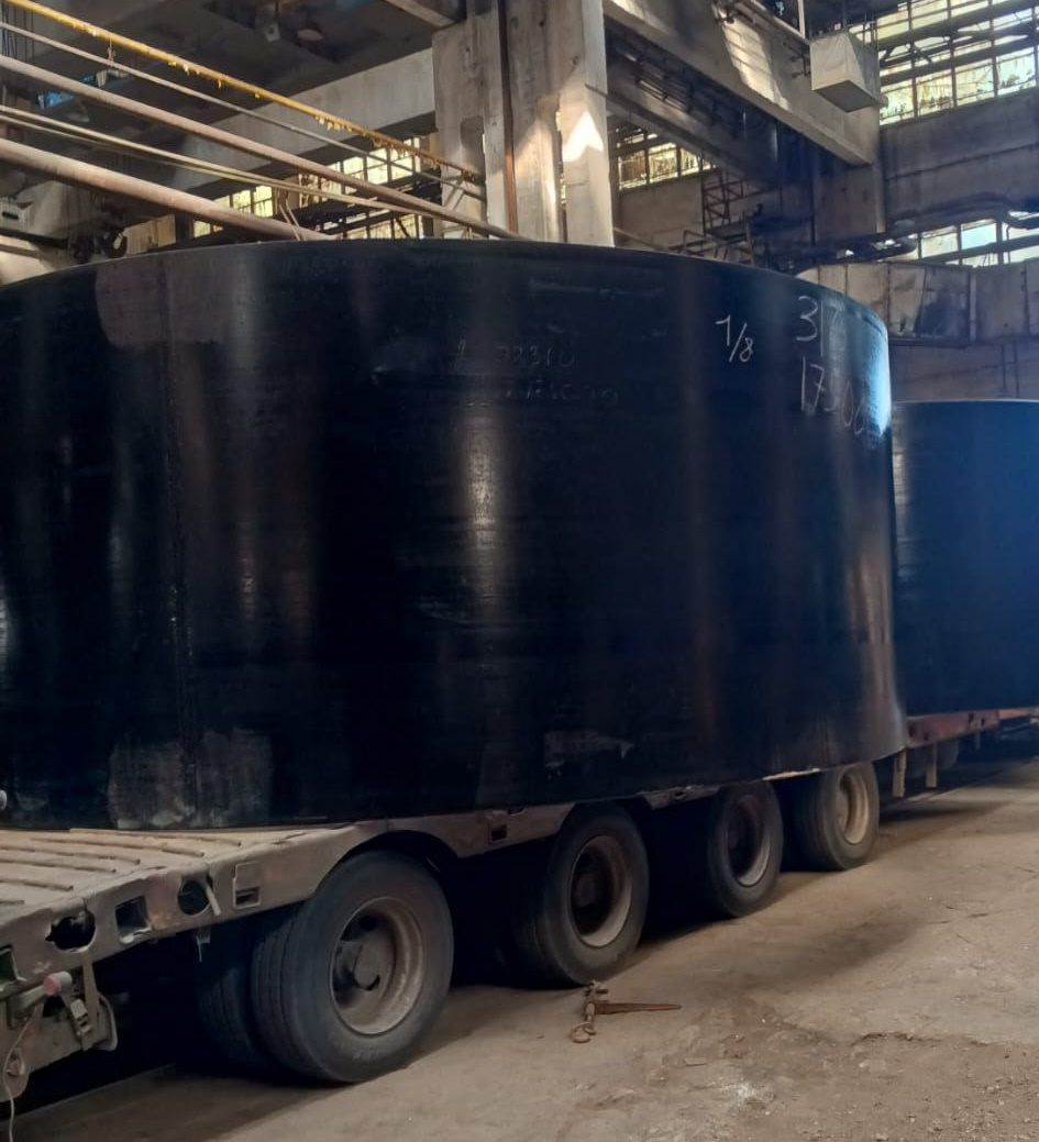 Обечайка 1420-2500мм толщина (20-36мм) 12Х18Н10Т с разделкой газом (Rz500) арт.1287602