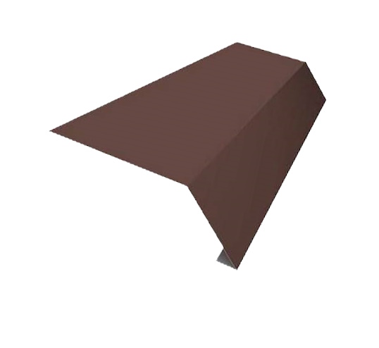 Планка карнизная 0,45х100х65х2000 RAL8017 шок-кор арт.1274969, марка 100x65