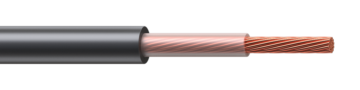 Cables and wires for submersible electric motors